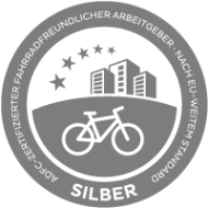 ADFC-Zertifikat in silber