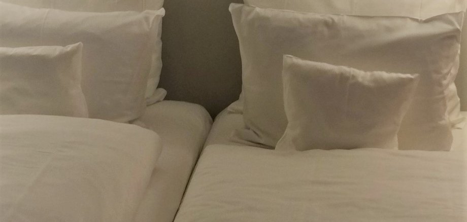 Ein Doppelbett