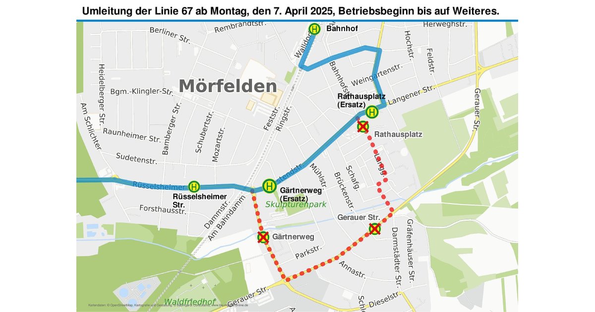 fahrplan bus 67 mörfelden walldorf