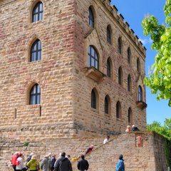 Hambacher Schloss Teilansicht